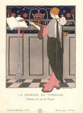 Georges Barbier - La Joueuse De Theorbe