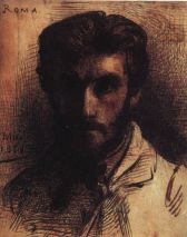 L&eacute;on Bonnat - автопортрет